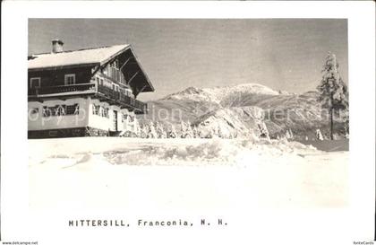 Franconia New Hampshire Mittersill Alpine Resort Wintersports