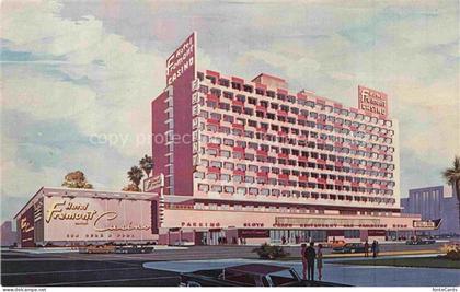 LAS VEGAS Nevada USA Fremont Hotel and Casino Illustration