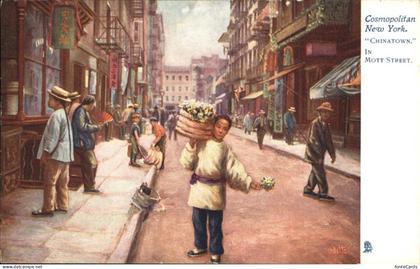 New York City Cosmopolitan NY   Chinatown In Mott Street