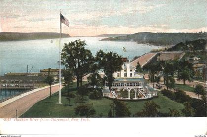 New York City Hudson River from Claremont