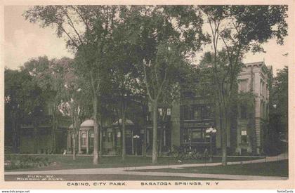 Saratoga Springs New York USA Casino City Park