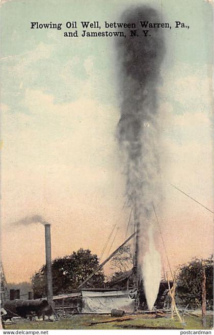 Usa - JAMESTOWN (NY) Flowing Oil Well between Warren (PA) and Jamestown (NY)
