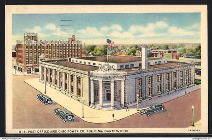 AK Canton, OH, US Post Office and Ohio Power Co. Building