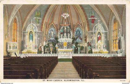 Bloomington Illinois USA St Mary Church