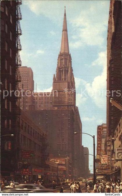 Chicago Illinois Chicago Temple Building