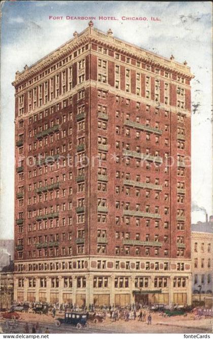 Chicago Illinois Fort Dearborn Hotel