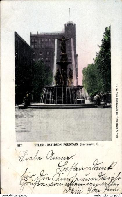 CPA Cincinnati Ohio USA, Tyler Davidson Brunnen