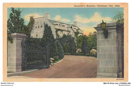 BBNP9-0503-ETAT-UNIS - Governor's Mansion - Oklahoma City - Okla