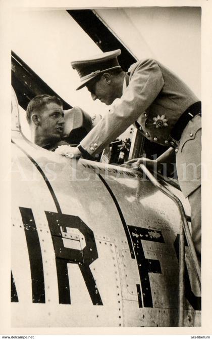 Postcard / ROYALTY / Belgique / roi Baudouin / koning Boudewijn / Omaha / Nebraska / 1959 / bombers aircraft