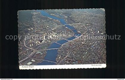 Portland Oregon Fliegeraufnahme