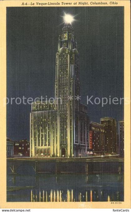11688394 Columbus Ohio Veque Lincoln Tower at night Columbus