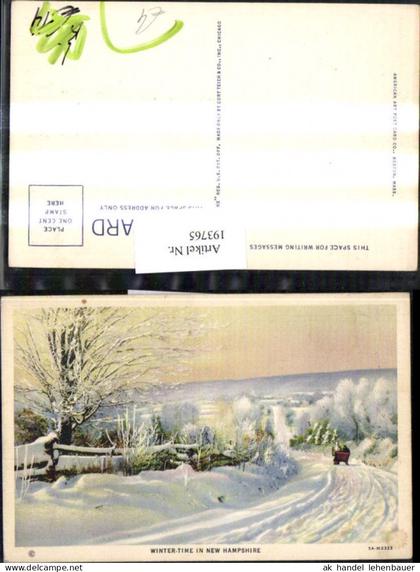 193765,New Hampshire Winter-Time in New Hampshire Winterbild