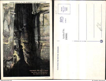 198981,Kentucky Elbow Crevice in the Mammoth Cave of Kentucky