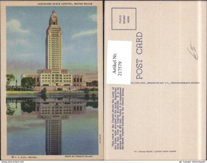 217579,Louisiana Baton Rouge State Capitol