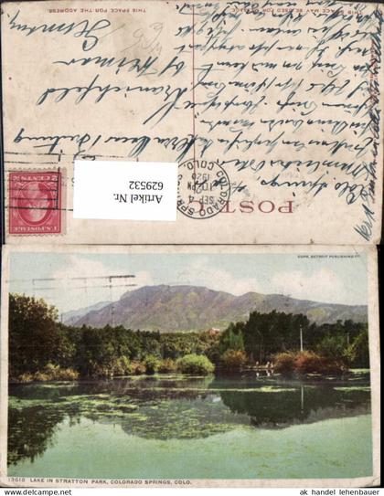 629532,Lake in Stratton Park Colorado Springs Colorado