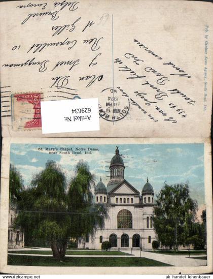 629634,St Marys Chapel Notre Dame near South Bend Indiana