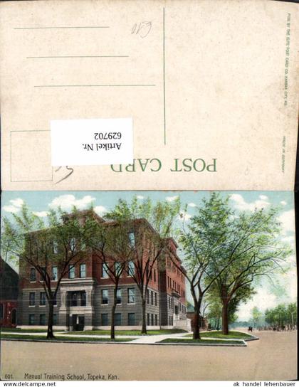 629702,Manual Training School Topeka Kansas