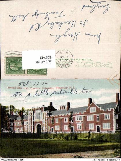 629743,Seventy Nine Hall Princetou University Princeton New Jersey