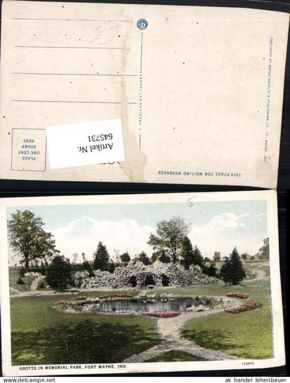 645731,Indiana Grotto in Memorial Park Fort Wayne