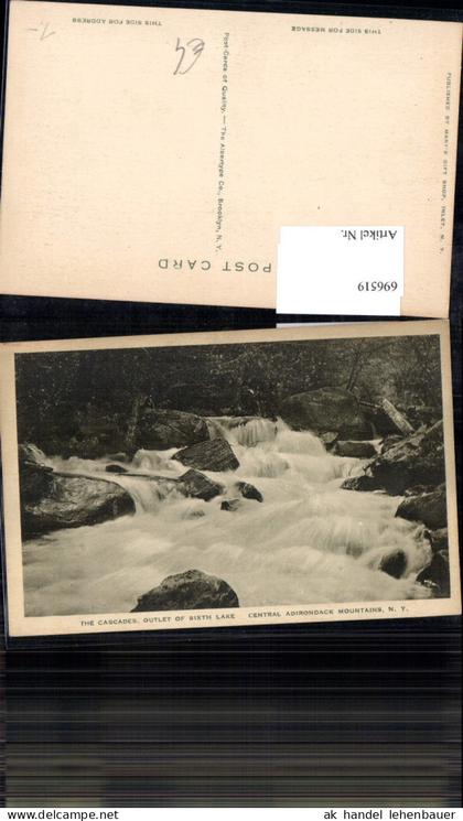 696519 New York Cacades Outlet Sixth Lake Central Adirondack