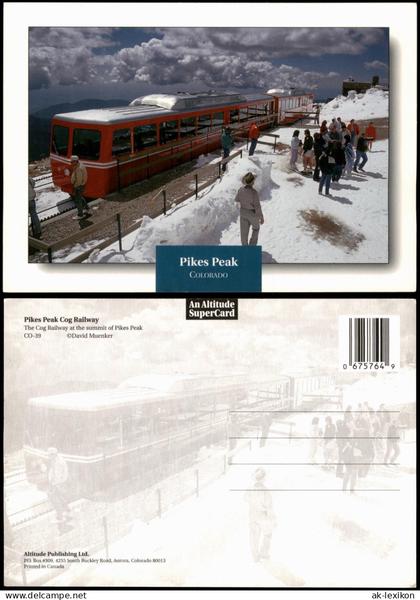Colorado Ansichten Allgemein Colorado Pikes Peak Cog Railway The Cog 2000
