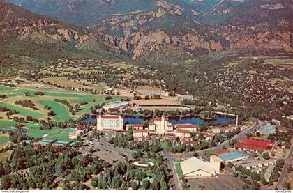 Colorado Springs Colorado USA The Broadmoor Fliegeraufnahme