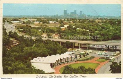 DALLAS  Texas USA Entrance The Dallas Zoo