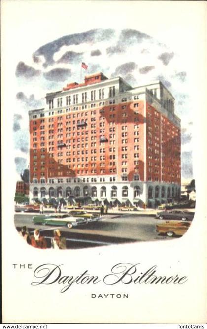 Dayton Ohio The Dayton Biltmore Hotel Kuenstlerkarte