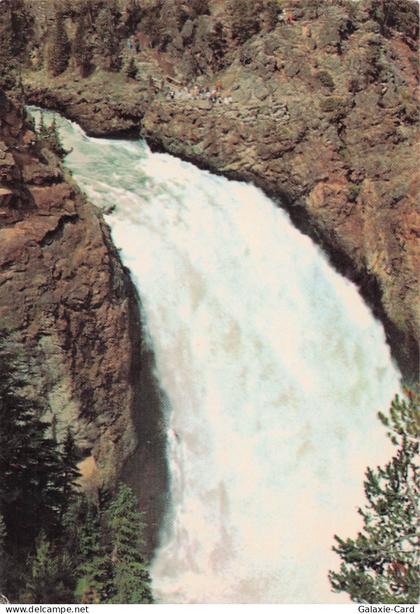 ETATS UNIS UPPER FALLS GRAND CANYON DE YELLOWSTONE