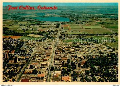 Fort Collins Aerial view