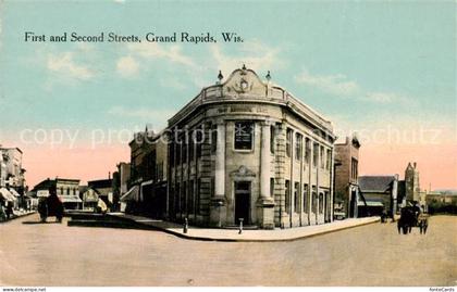 Grand Rapids Wisconsin USA First and Second Streets