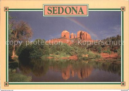 Sedona Arizona Regenbogen Cathedral Rock