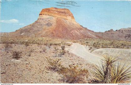 US1 USA Big Bend National Park Castolon peak Texas 1976 near Mexico
