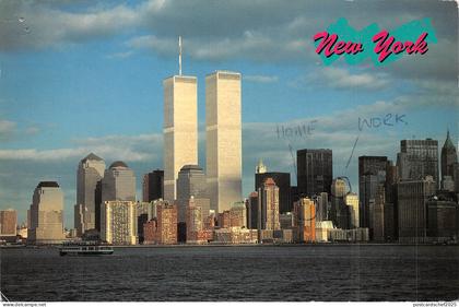 US22 USA NY Downtown Manhattan WTC 1994 twin towers world trade center