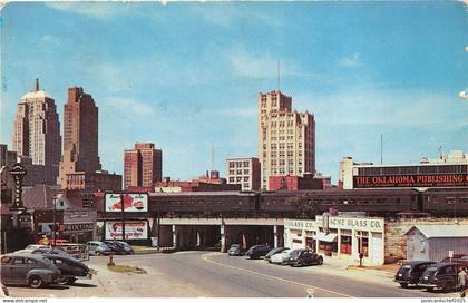 US5 USA Oklahoma City Skyline view 1954