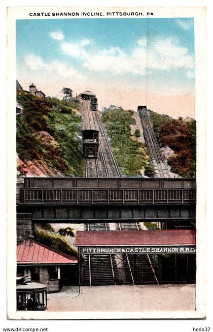 Etats Unis - Pittsburgh - Monongahela Incline