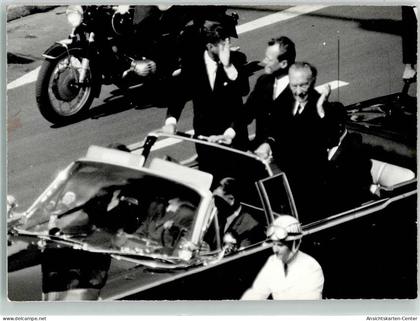 39531488 - John F.Kennedy Stadtrundfahrt Berlin Brandt und Adenauer