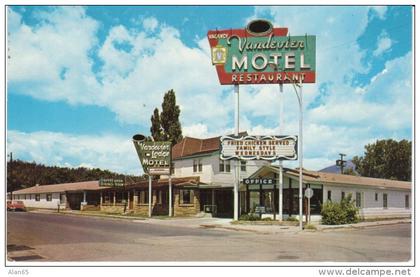 Flagstaff Arizona Route 66, Vandevier Motel, c1960s Vintage Postcard