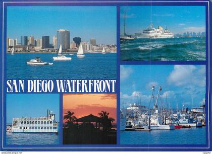 CPM San Diego Waterfront Bateaux