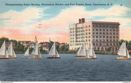 Charleston AFB South Carolina USA Championship Snipe Racing Charleston Harbor an