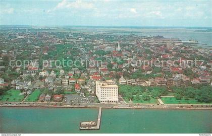 Charleston South Carolina Fliegeraufnahme