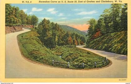 CPM Horeshoe Curve on U S Route 50 East of Grafton and Clarksburg