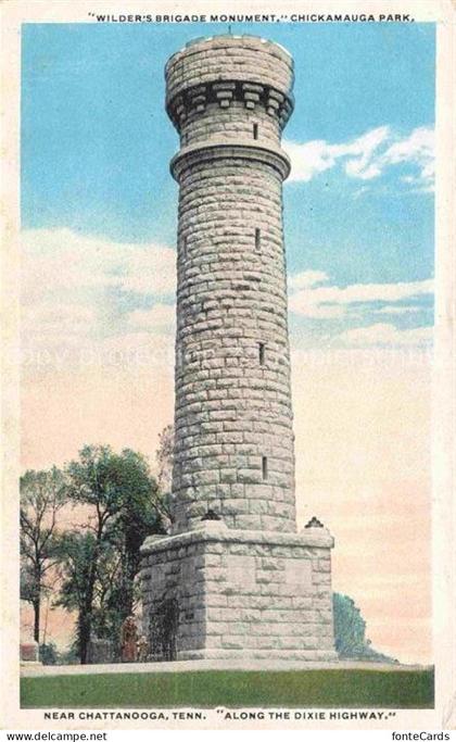 Chattanooga Tennessee USA Wilders Brigade Monument Chackamauga Park