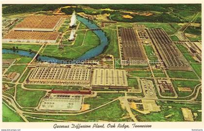 Oak Ridge Tennessee USA Gaseous Diffusion Plant Air view