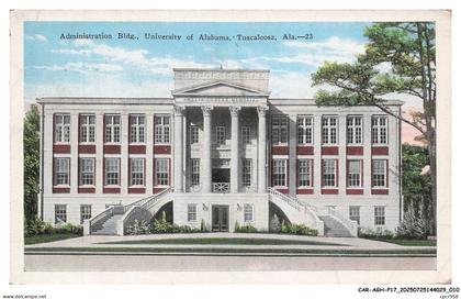 CAR-AGHP17-0777-ETATS-UNIS - TUSCALOOSA - Administration building - University of alabama