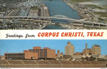 Corpus Christi Harbor Bridge Skyline