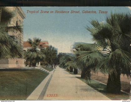 Galveston Texas Residence Street