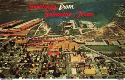 Galveston Texas USA Showing St Mary Hospital John Sealy Hospital and Galveston Y