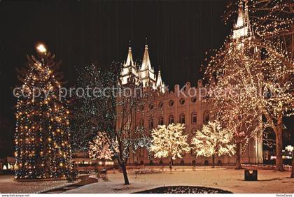 Salt Lake City Christmas Time on Temple Square