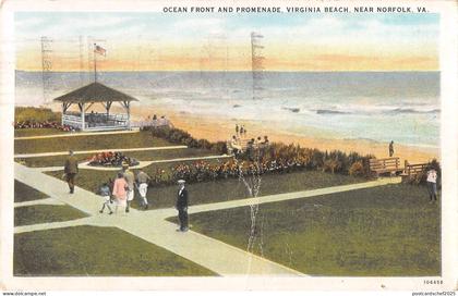 BR94795 ocean front and promenade virginia beach near norfolk  usa